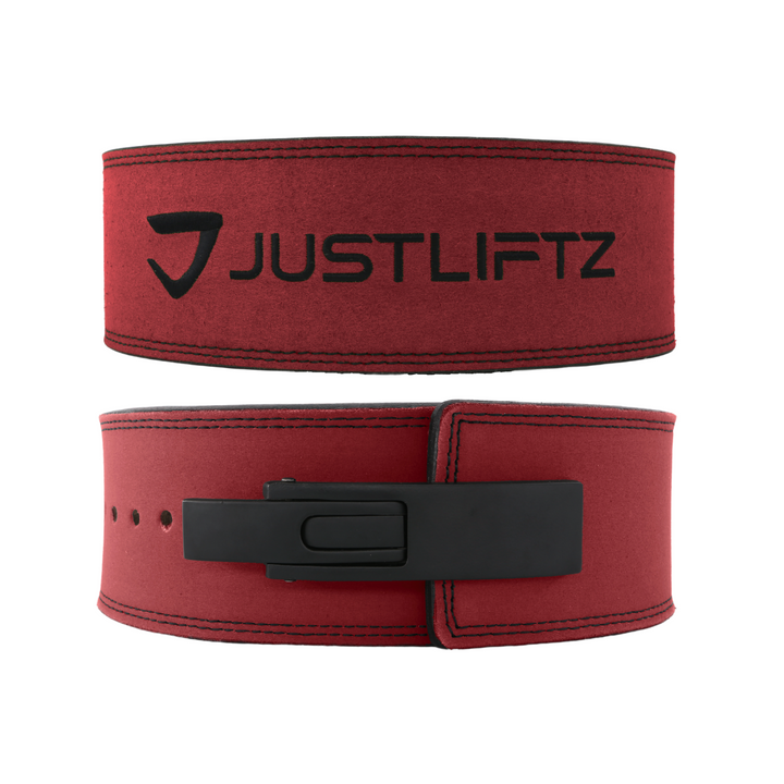 10MM LEVER BELT - MAROON