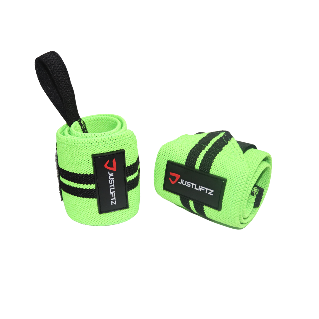 WRIST WRAPS - NEON GREEN