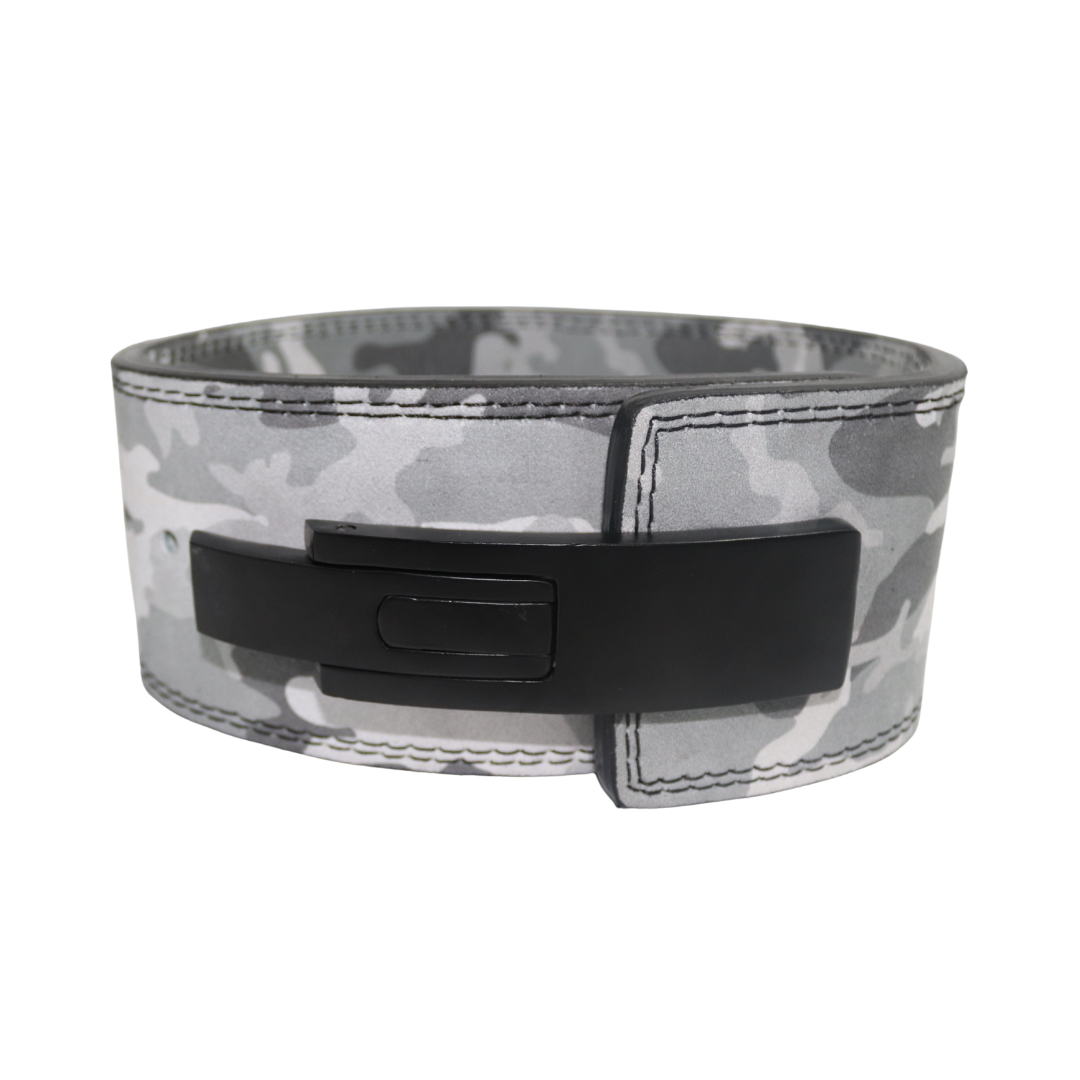 10MM LEVER BELT - GREY CAMO