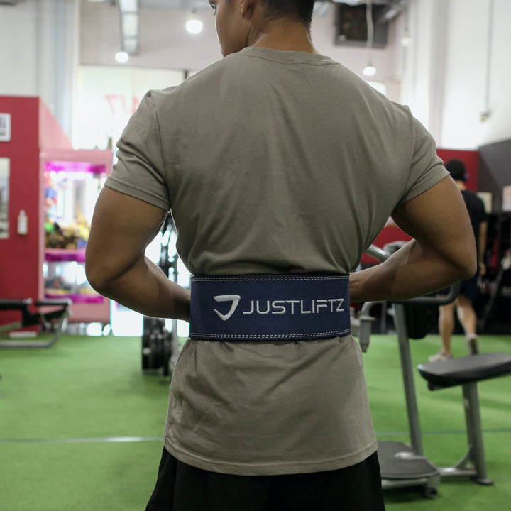 10MM LEVER BELT - NAVY
