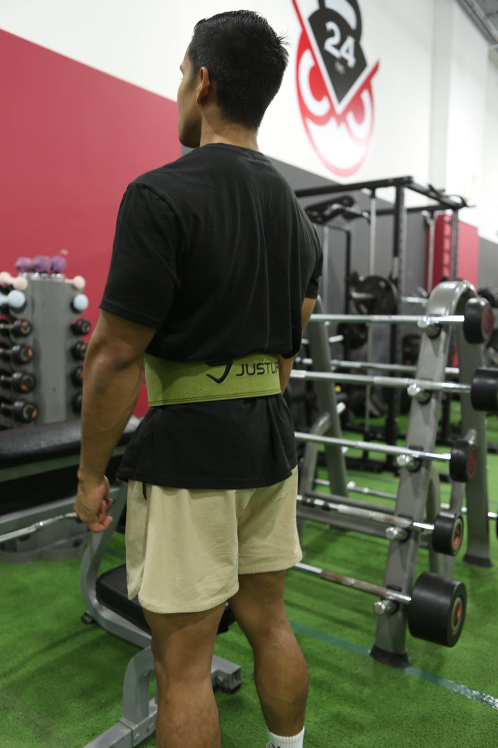 10MM LEVER BELT - MILITARY GREEN