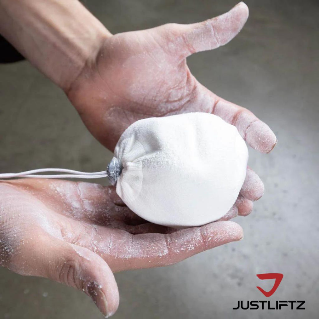 JustLiftz Premium Chalk Ball 70G– Mess-Free Gym Chalk for Powerlifting, Weightlifting & Deadlifts