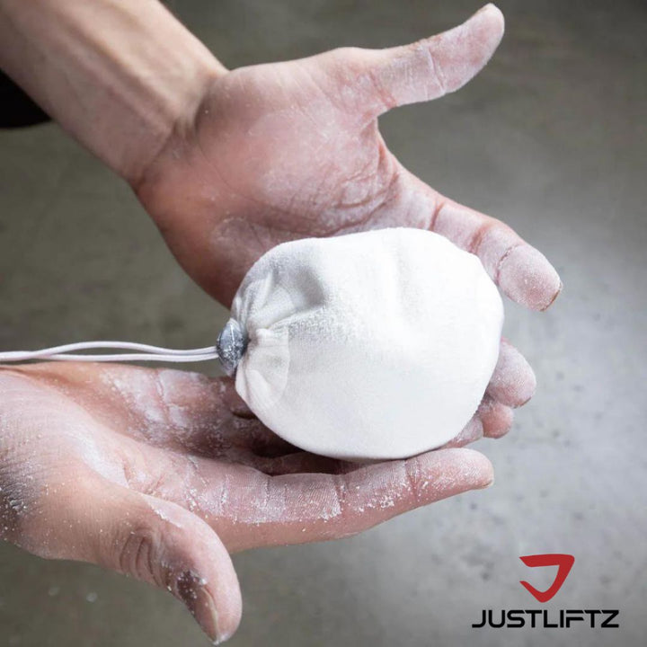 JustLiftz Premium Chalk Ball 70G– Mess-Free Gym Chalk for Powerlifting, Weightlifting & Deadlifts