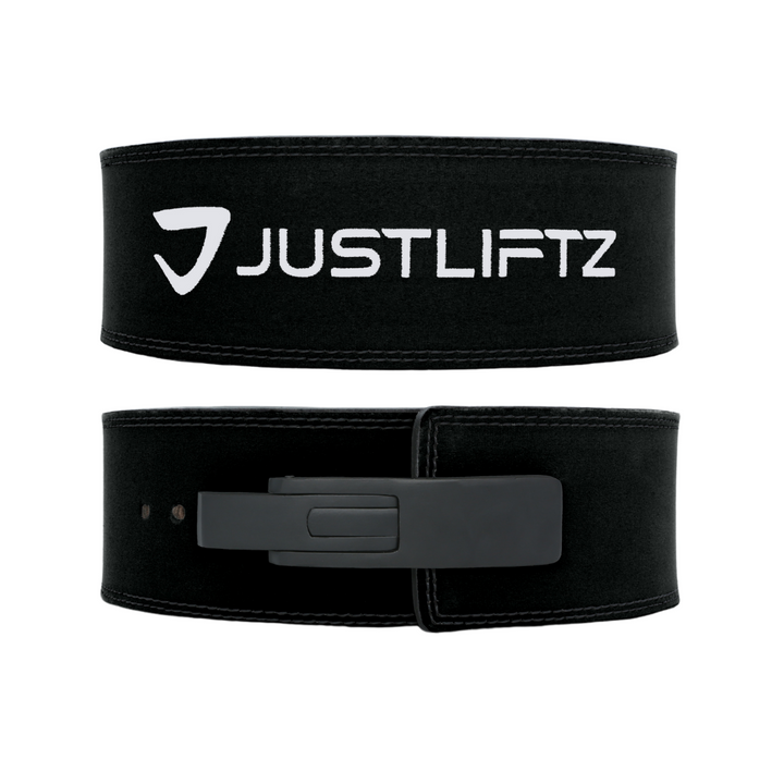 10MM LEVER BELT - BLACK
