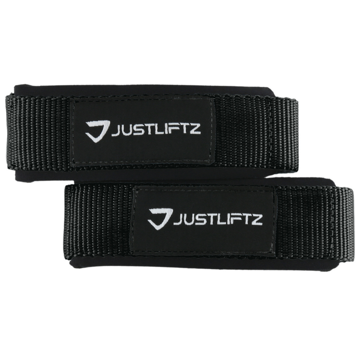 NYLON LIFTING STRAPS - BLACK
