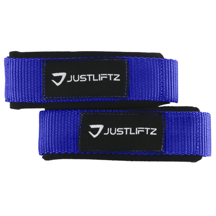 NYLON LIFTING STRAPS - BLUE