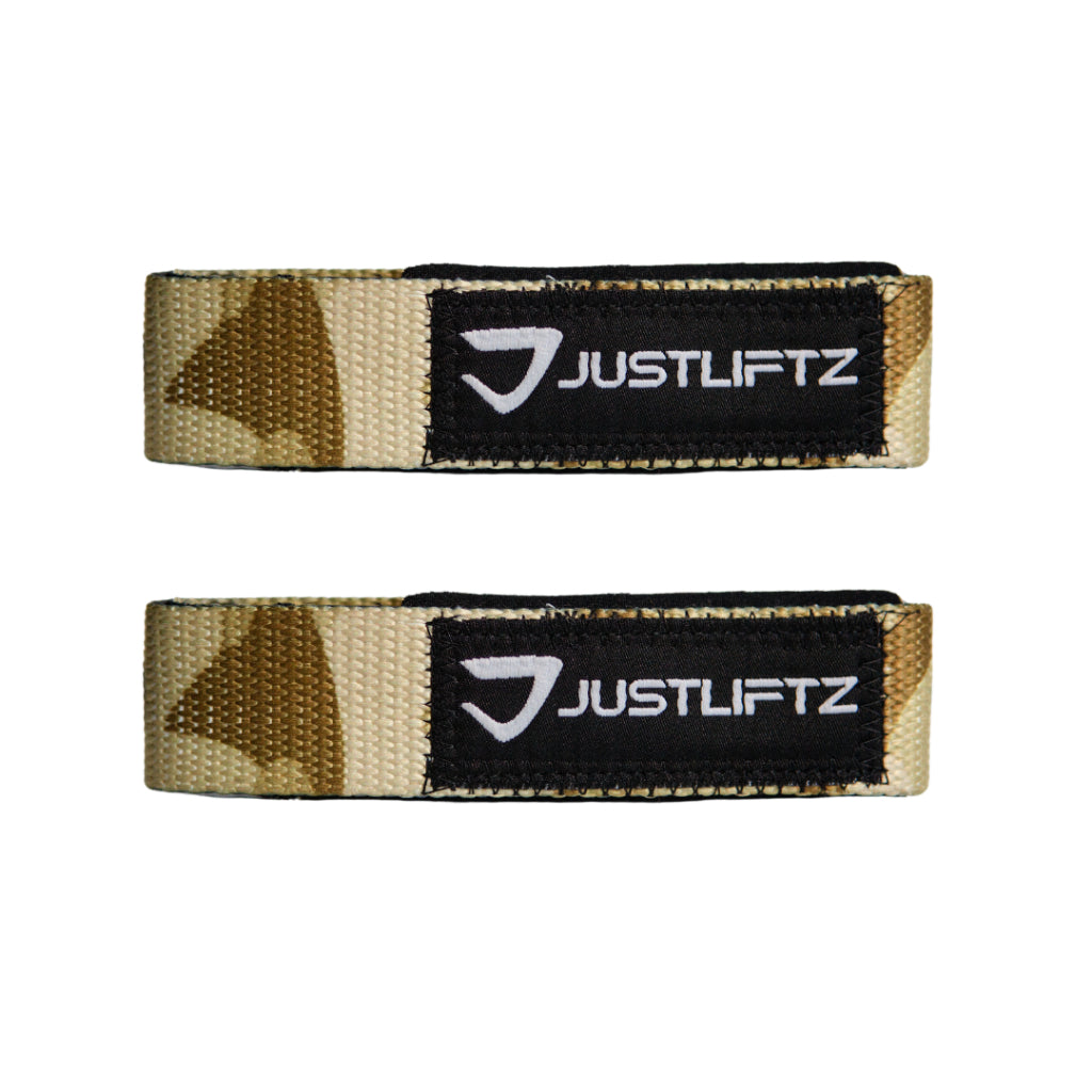 JustLiftz Polyester Lifting Straps – Durable & Comfortable Wrist Straps for Deadlifts & Gym Training