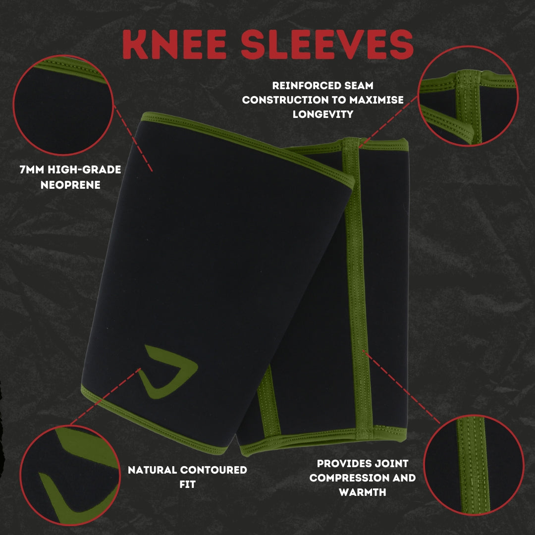 7MM KNEE SLEEVE - MAROON